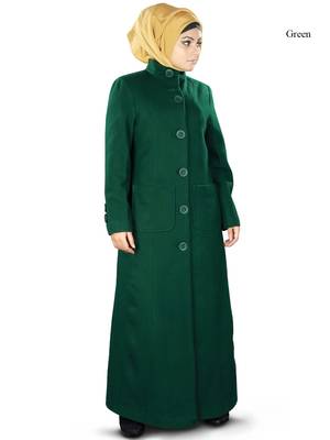 MyBatua Safiyya Long Abaya Coat 1