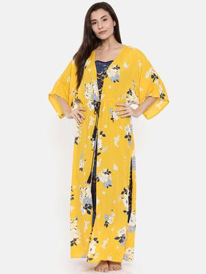 Sunshine Flora Gownset with Lace slip 1