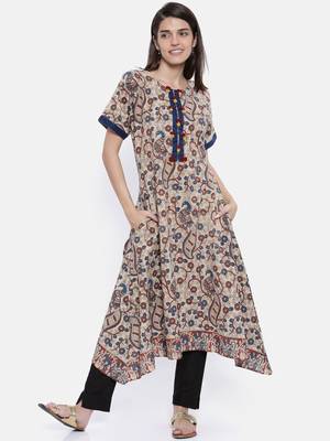 off-white printed cotton islamic-kaftans 1