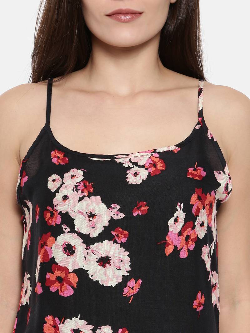 Peach Lace Gownset with Floral Slip