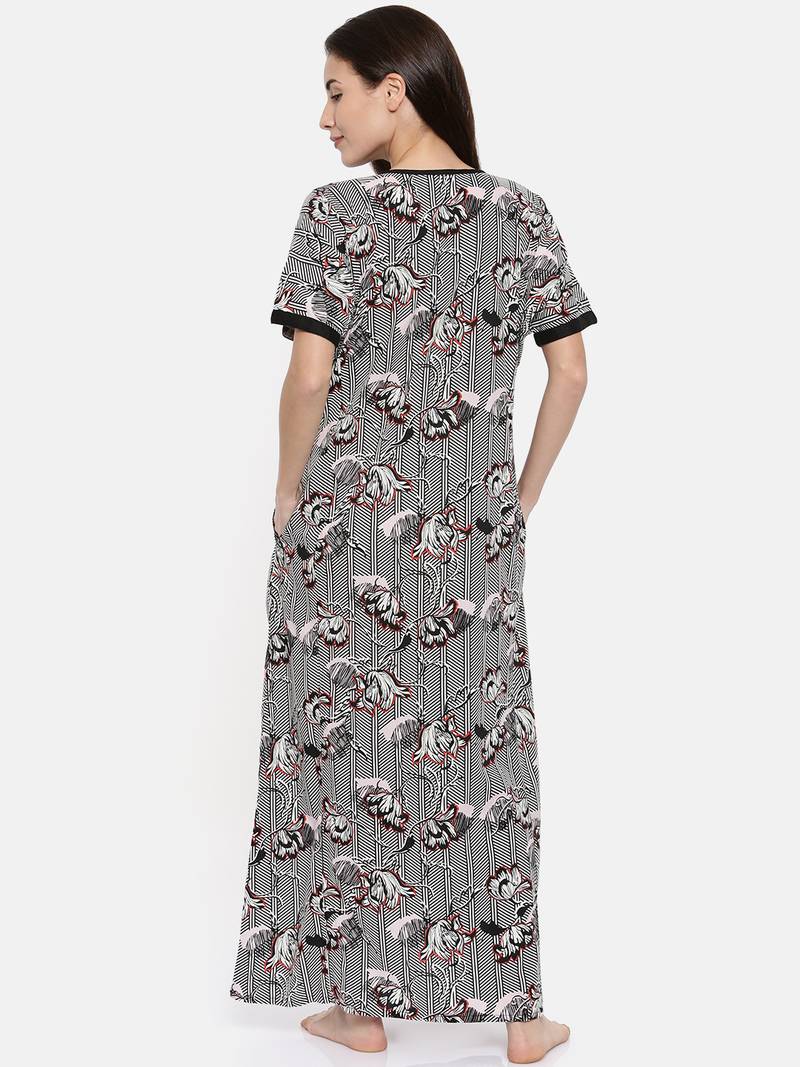 Monochrome Love Nightdress