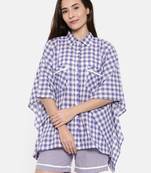Purple Gingham Lounge set