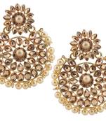 Brown Pearl Earrings