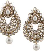 White Pearl Earrings