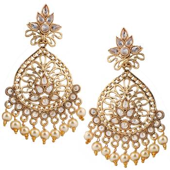 Brown Pearl Earrings 1