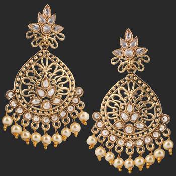 Brown Pearl Earrings 2