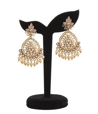 Brown Pearl Earrings 3