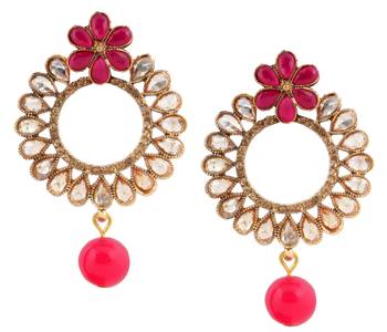 Pink Diamond Earrings 1