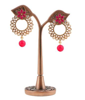 Pink Diamond Earrings 3