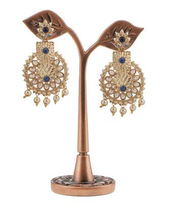 Blue Pearl Earrings 3
