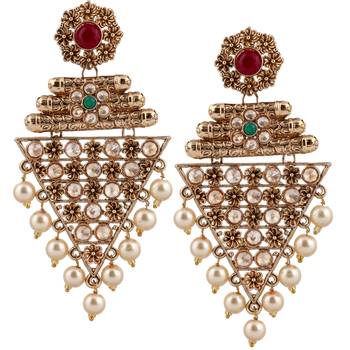 Pink Pearl Earrings 1