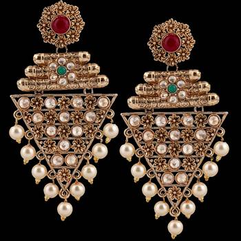 Pink Pearl Earrings 2