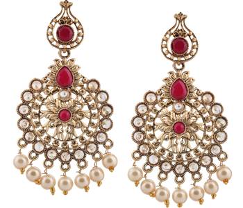 Pink Pearl Earrings 1