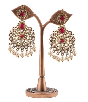 Pink Pearl Earrings 3