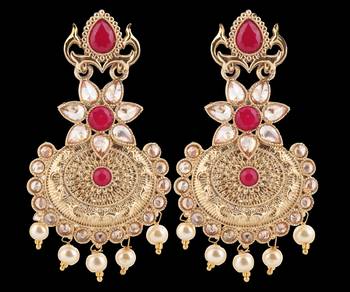 Pink Pearl Earrings 2