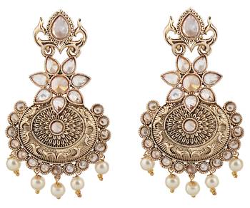 Brown Pearl Earrings 1