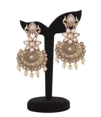 Brown Pearl Earrings 3