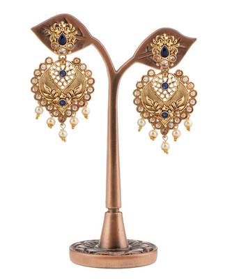 Blue Pearl Earrings 3