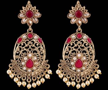 Pink Pearl Earrings 2