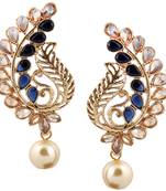 Blue Pearl Earrings