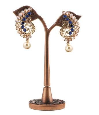Blue Pearl Earrings 3