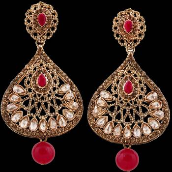 Pink Pearl Earrings 2