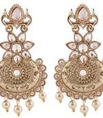 Brown Pearl Earrings