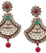 Green Pearl Earrings