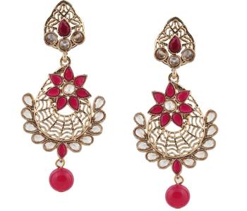 Pink Pearl Earrings 1