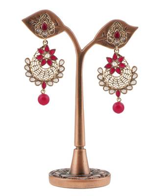 Pink Pearl Earrings 3