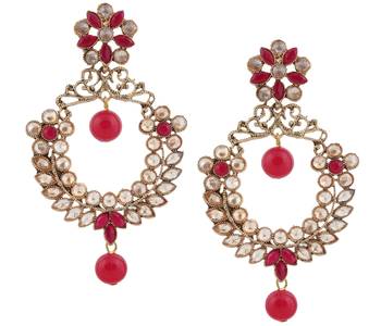 Pink Pearl Earrings 1