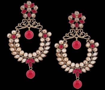 Pink Pearl Earrings 2