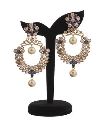 Blue Pearl Earrings 3