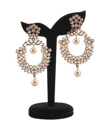 Brown Pearl Earrings 3