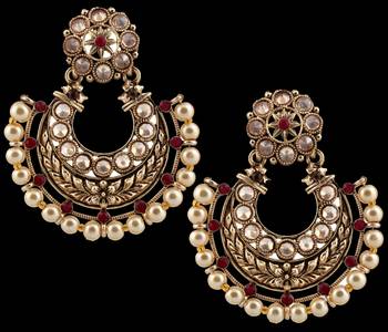Pink Pearl Earrings 2