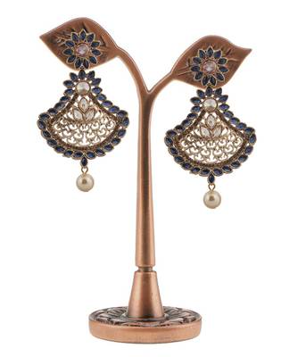 Blue Pearl Earrings 3