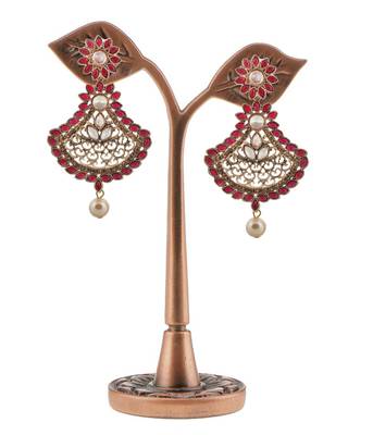 Pink Pearl Earrings 3