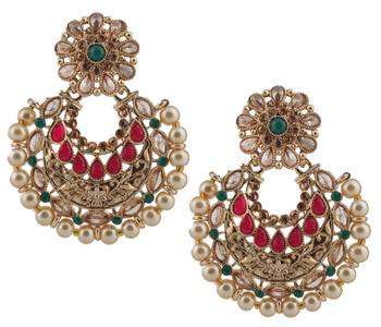 Pink Pearl Earrings 1