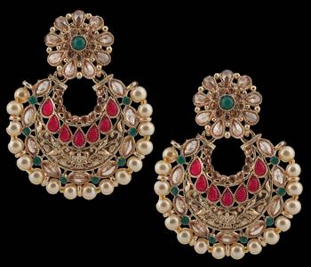 Pink Pearl Earrings 2