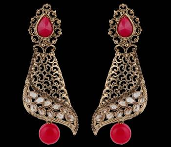Pink Pearl Earrings 2