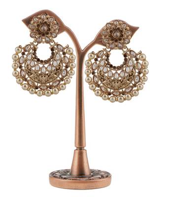 Brown Pearl Earrings 3