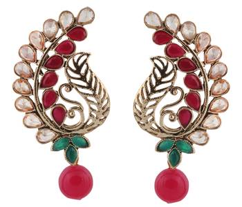 Pink Pearl Earrings 1