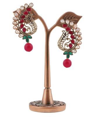 Pink Pearl Earrings 3