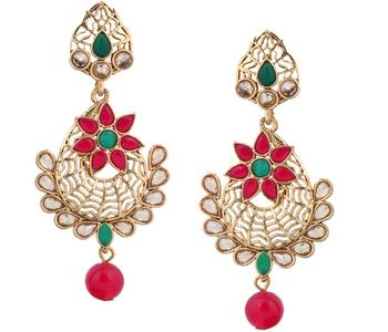 Pink Pearl Earrings 1