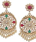 Green Pearl Earrings