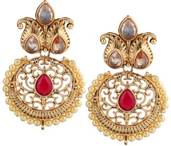 Pink Pearl Earrings 1