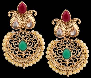 Pink Pearl Earrings 2