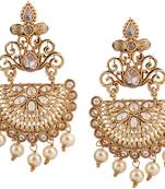 Brown Pearl Earrings