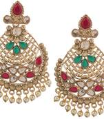 Green Pearl Earrings