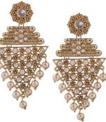 Brown Pearl Earrings